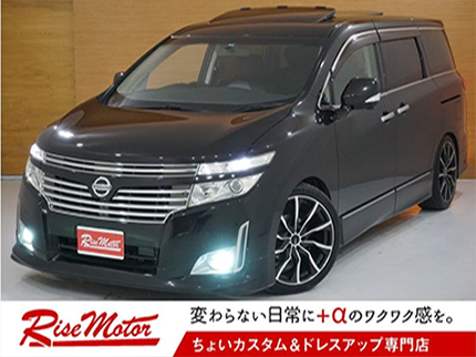 日産 エルグランド3.5 350ハイウェイスター 4WD　本州仕入/1オナ/全方位/車高調/サンルーフ