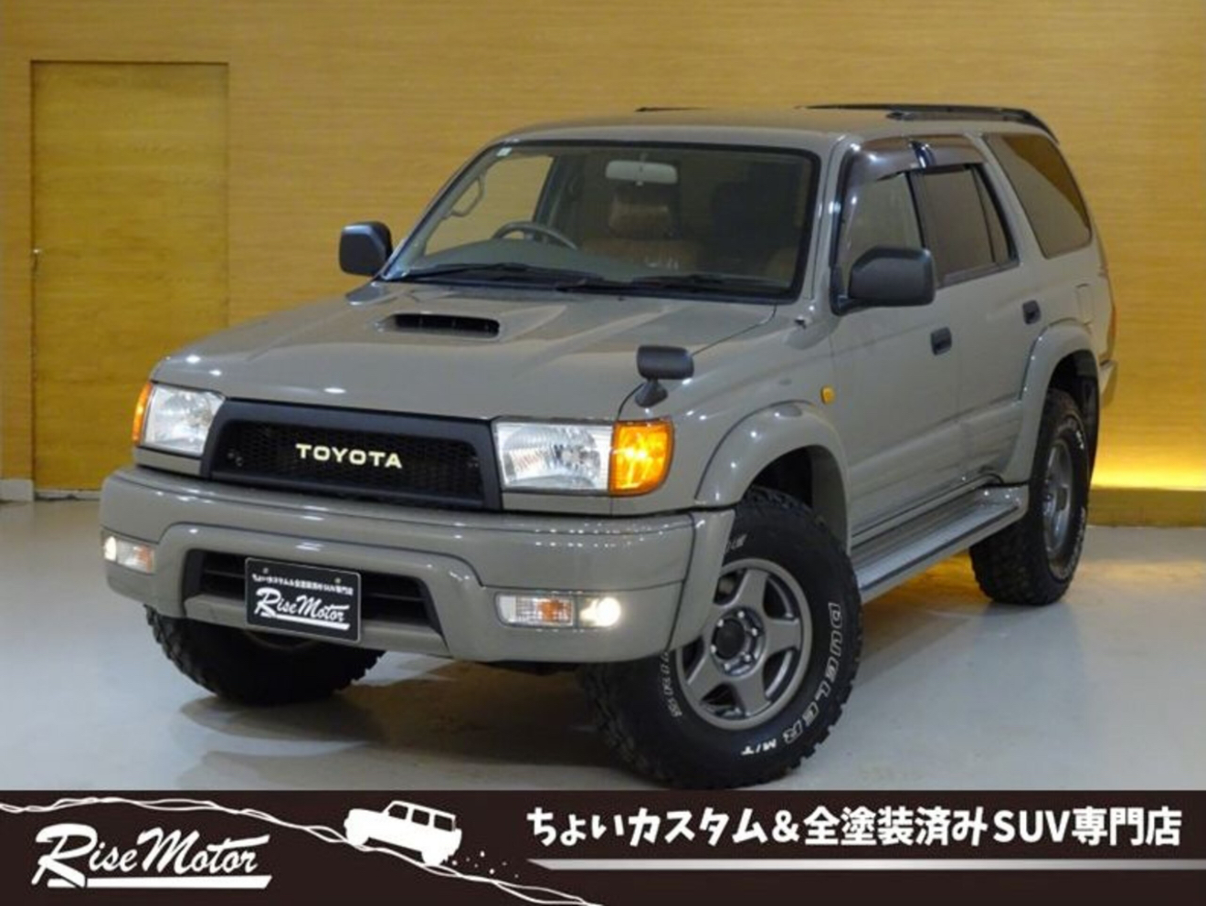 【在庫車両紹介】KDN185W ハイラックスサーフ　SSR-G ディーゼルターボ　アッシュカーキ全塗装