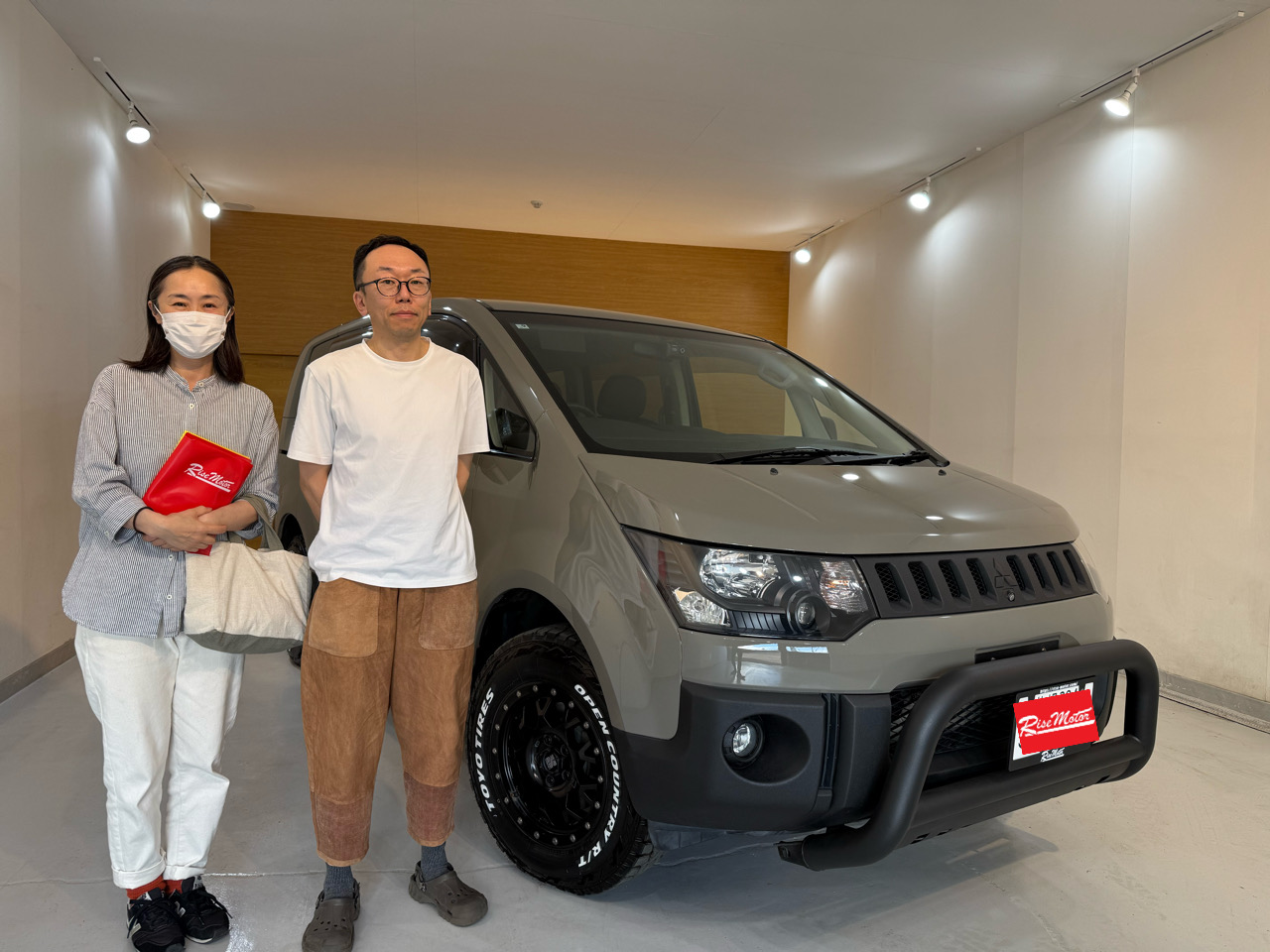 札幌市北区　CV1WデリカD:5  ご納車