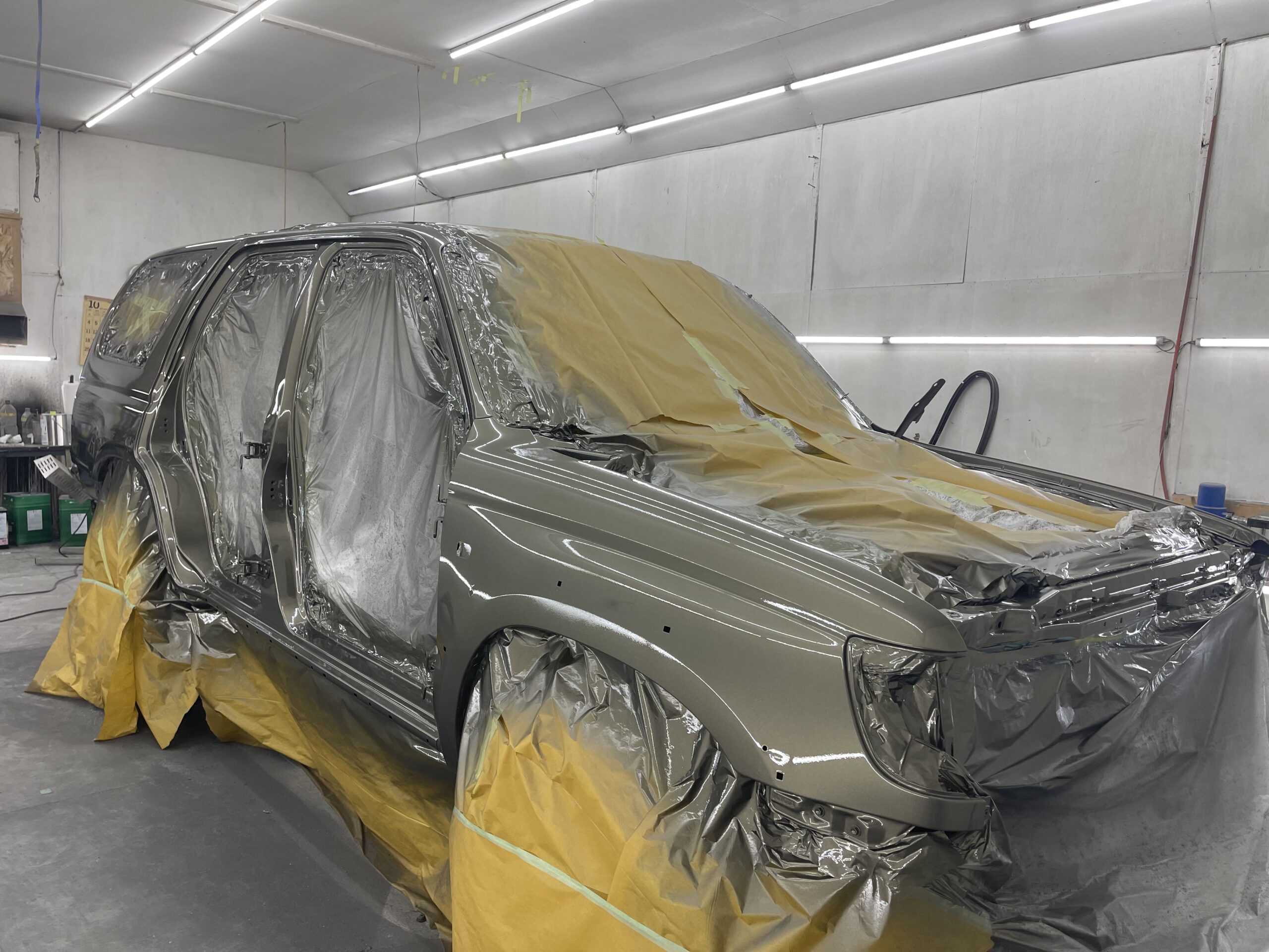 【在庫車両】RZN185 ハイラックサーフ オキサイドブロンズメタリック全塗装 背面レス仕様